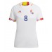 België Youri Tielemans #8 Voetbalkleding Uitshirt Dames WK 2022 Korte Mouwen